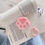 Wholesale Airpod Pro Cute Design Cartoon Silicone Cover Skin for Airpod Pro Charging Case (Pink Cat Paw)